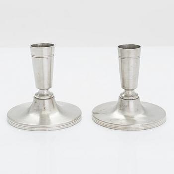 Paavo Tynell,  a pair of candlesticks, Taito/Idman 1938.