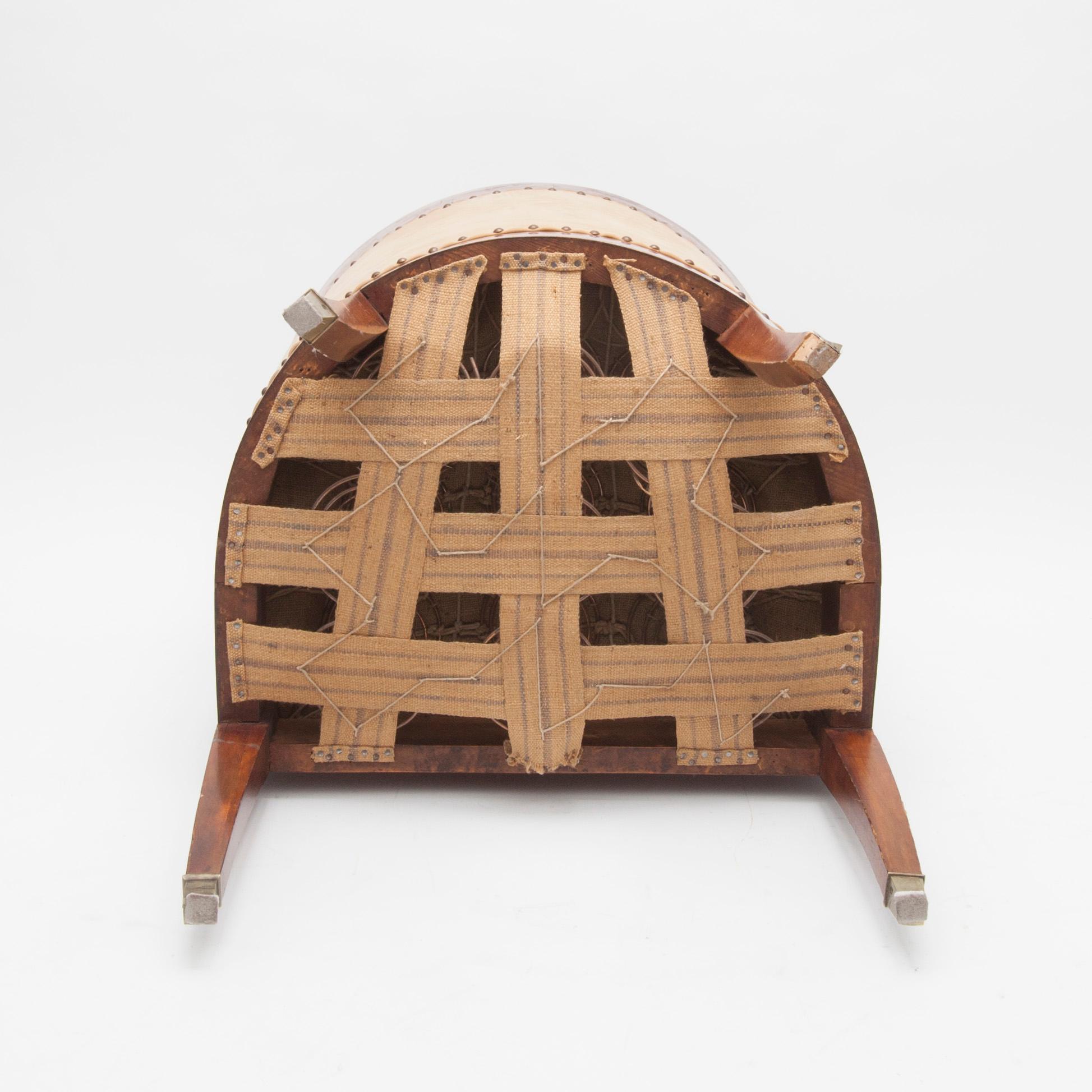 FÅTÖLJ / BERGÈRE, Ryssland, 1800-talets mitt.