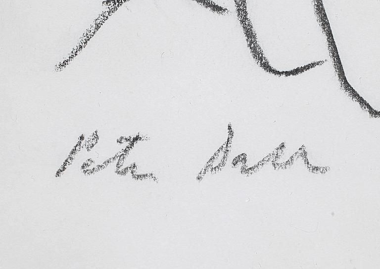 DAHL, PETER, blyertskiss, sign.