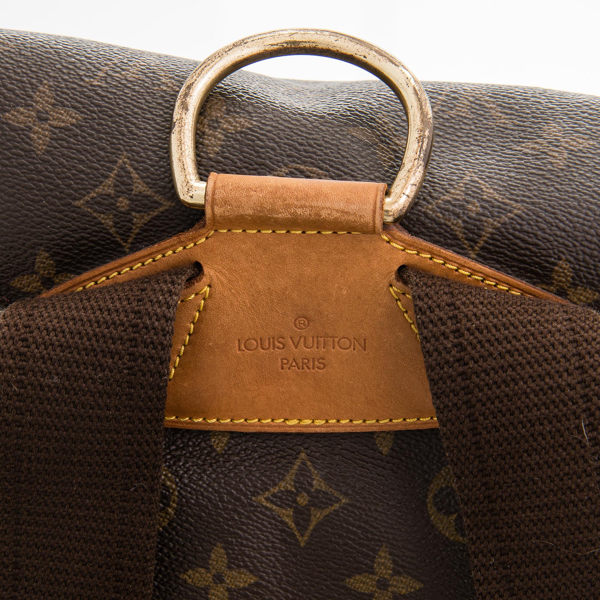 Louis Vuitton, Monogram Canvas Montsouris Backpack.