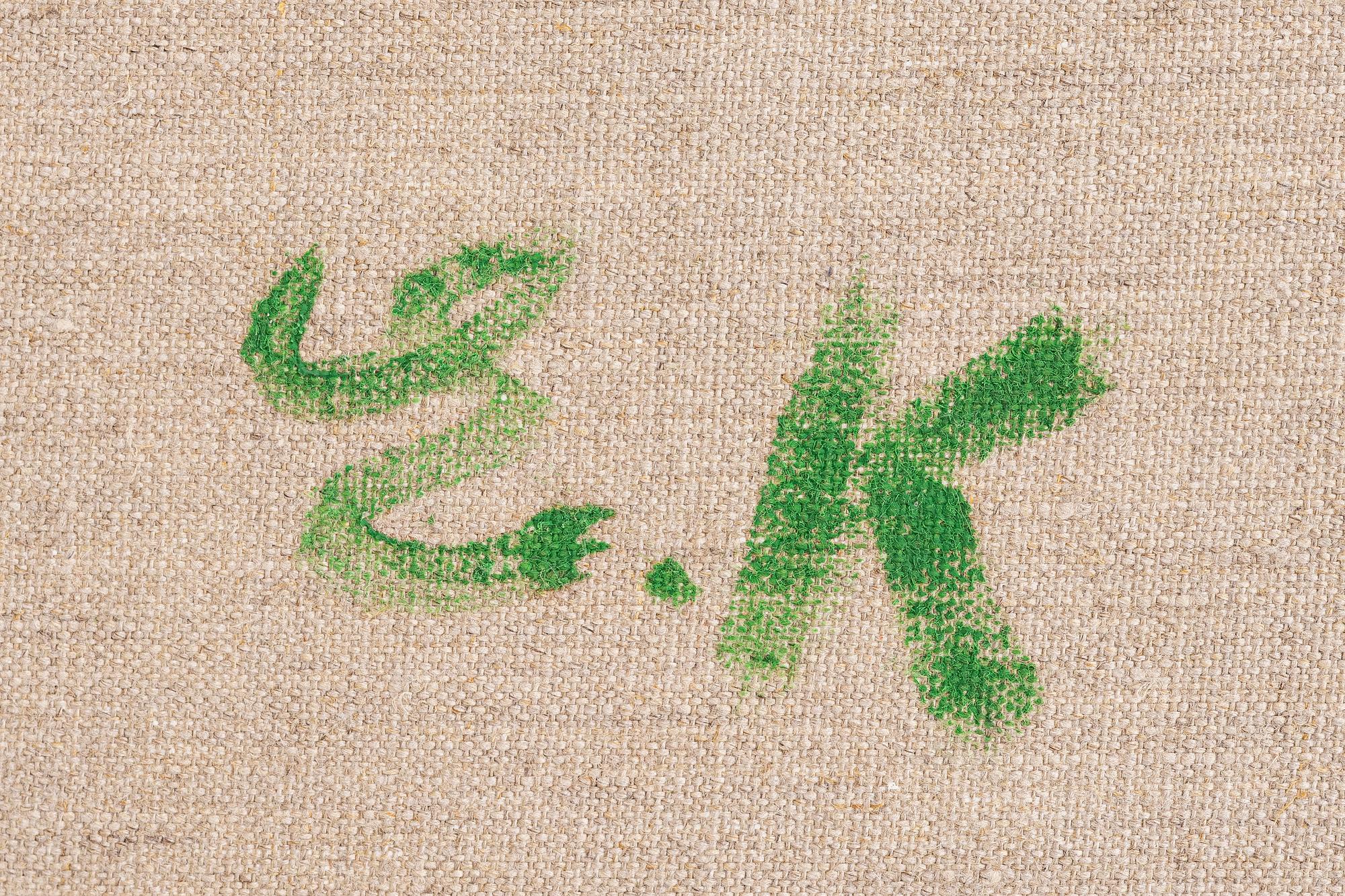 Elin Källman, Portrait in half-figure.