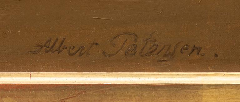 Albert Petersen, Interiör med ung kvinna.