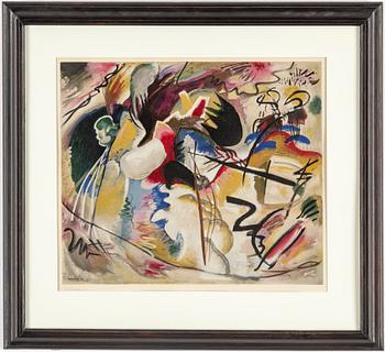 WASSILY KANDINSKY, after, lithograph. numbered 204/250.