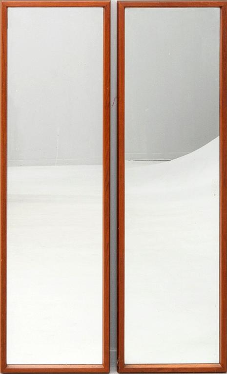 Åke Johansson mirrors, a pair from the 1960s/70s.