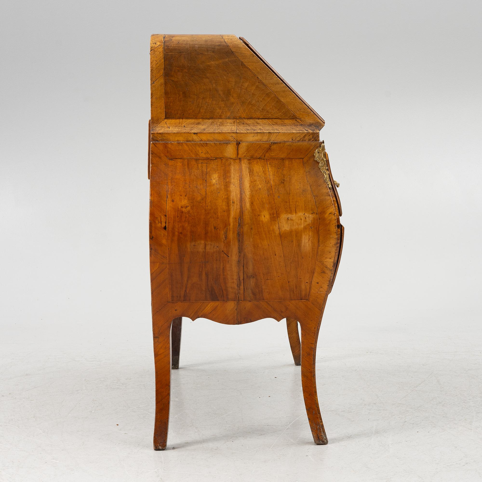 Sekretär, rokoko, 1700-talets mitt.