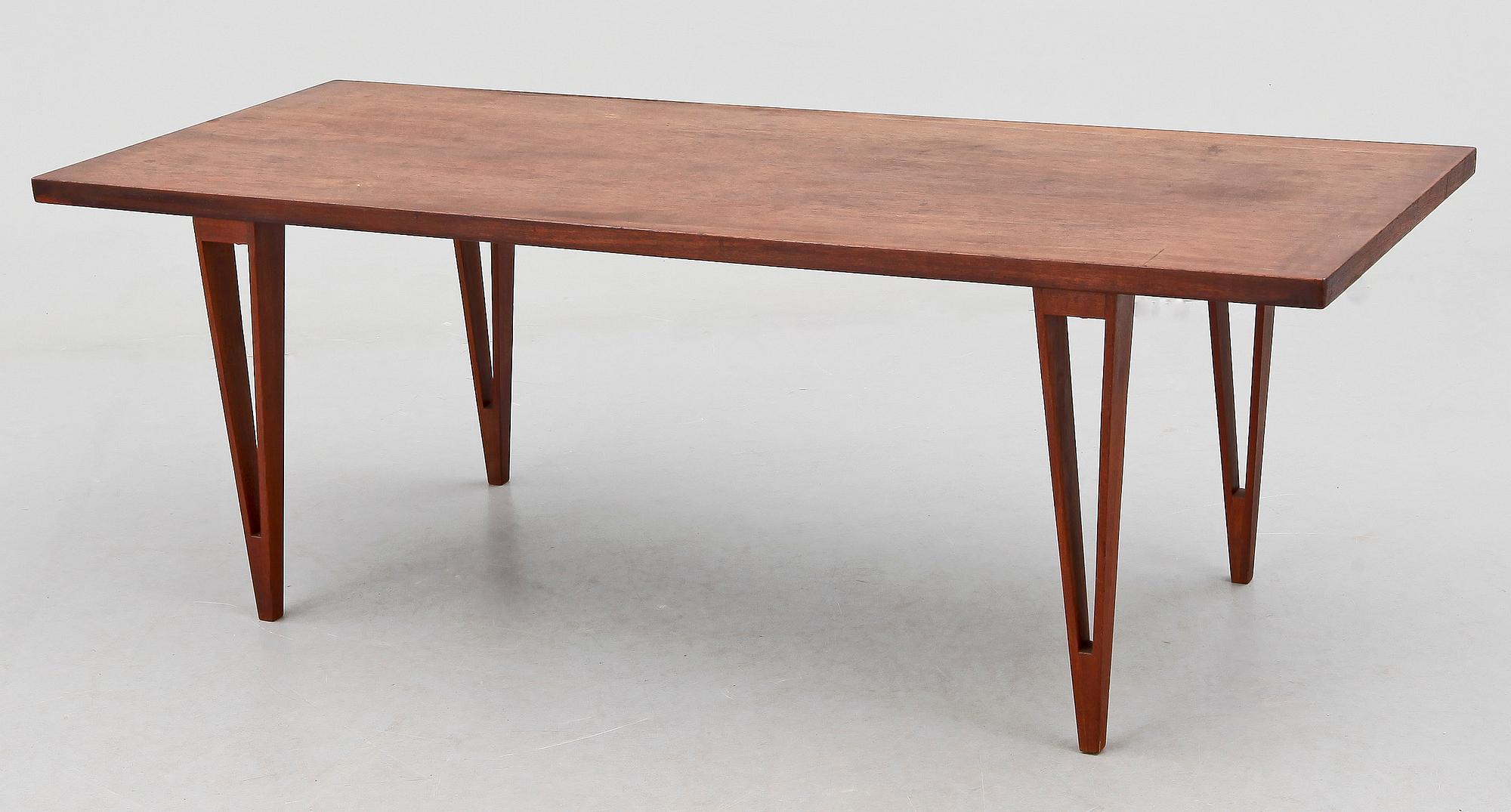 SOFFBORD, Modell 122, Nanna Ditzel, Kold Sågverk, Kertemide, Danmark, 1950-tal.