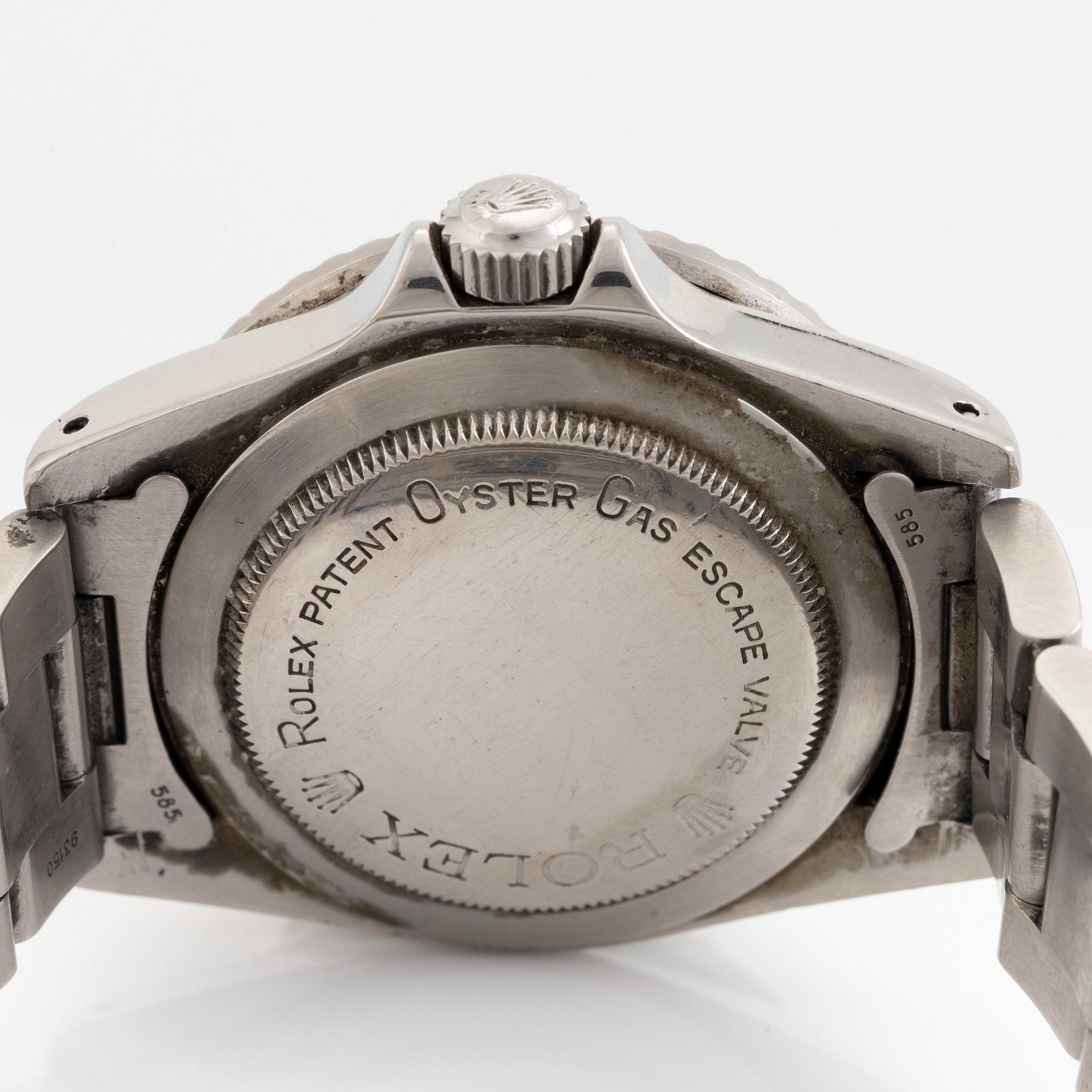 Rolex, Sea-Dweller, "Rail Dial, Great White Mark II", ca 1979.