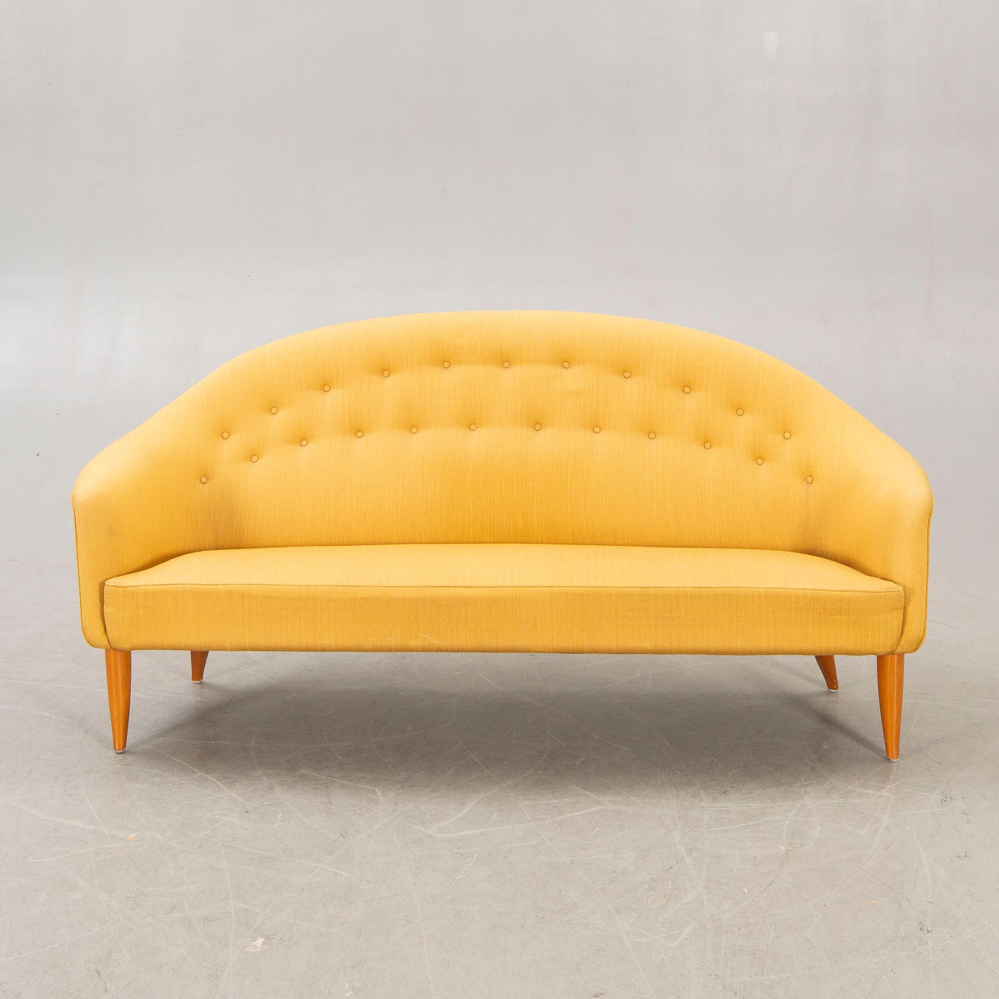 Kerstin Hörlin-Holmquist, soffa, "Paradiset", Nordiska Kompaniet, formgiven 1958.