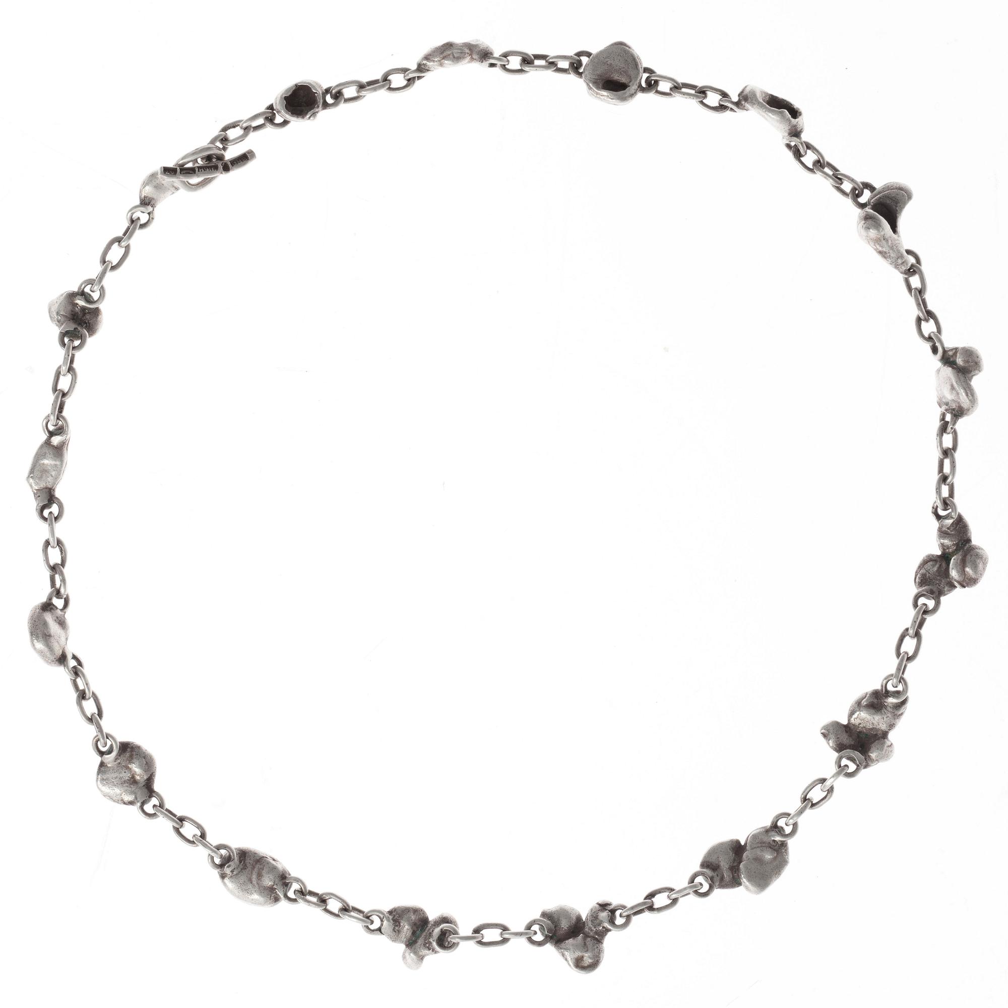 Bertel Gardberg, HALSBAND, 916 silver, BRG Helsingfors 1954.