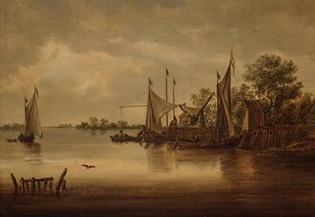 Jan van Goyen Hans efterföljd, Flodlandskap.