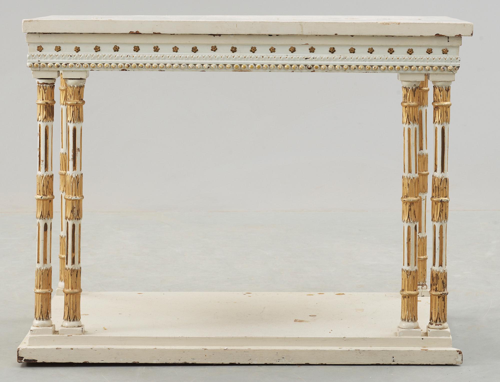 KONSOLBORD, gustaviansk stil, 1900-talets början.