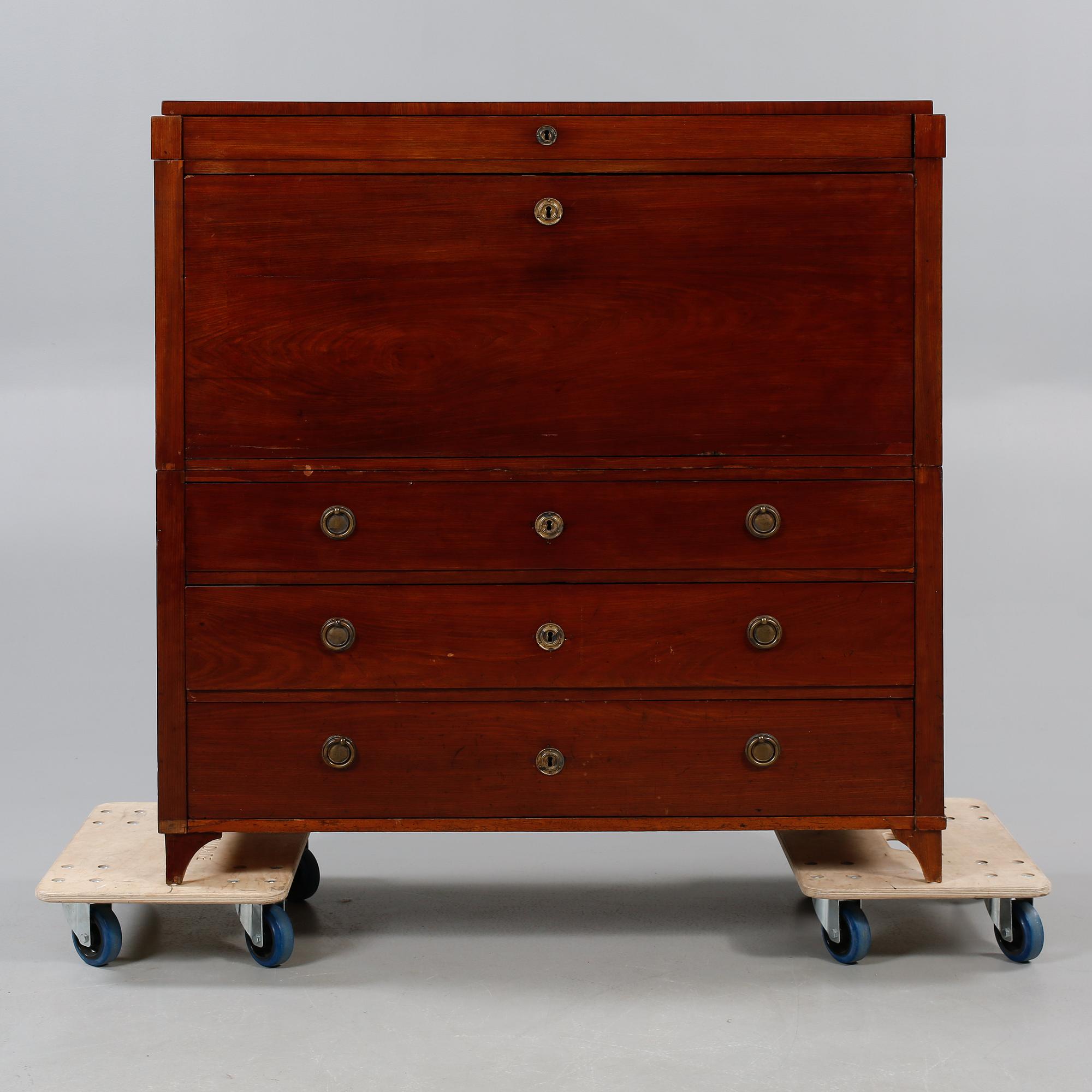 CHIFFONJÉ, tidigt 1800-tal.