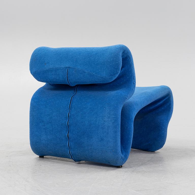 Jan Ekselius, an 'ETcetera' lounge chair, JOC möbler, Vetlanda, Sweden, 1970's.