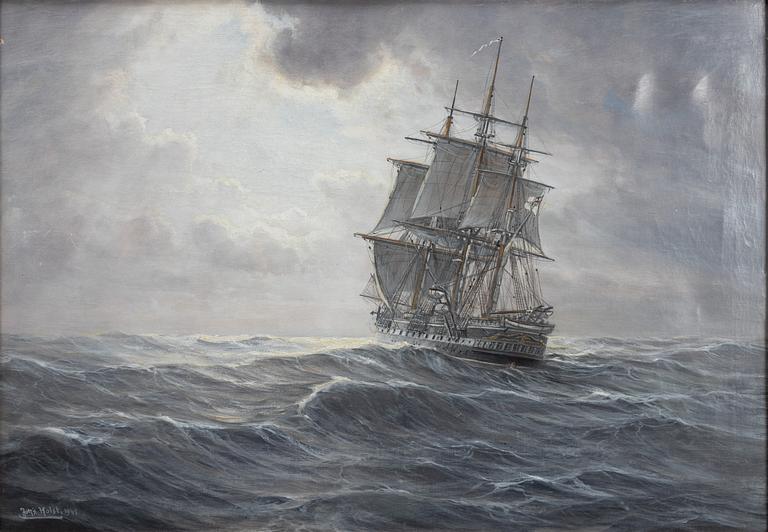 Johannes Holst, Marin.