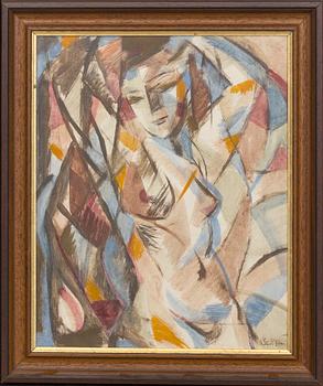 JULES SCHYL, olja på duk signerad.