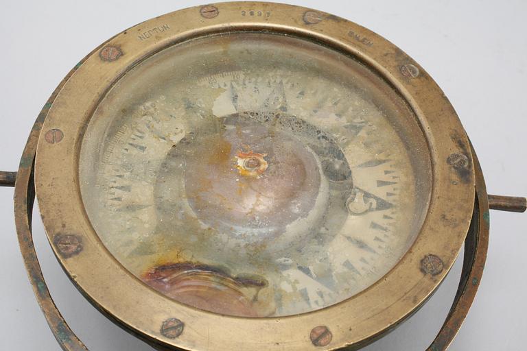 A compass, Neptun, around turn of the century 1900.