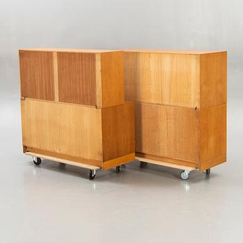 Børge Mogensen, "Öresund", Bookshelf / Sideboard, 4 parts, 1960s, oak.
