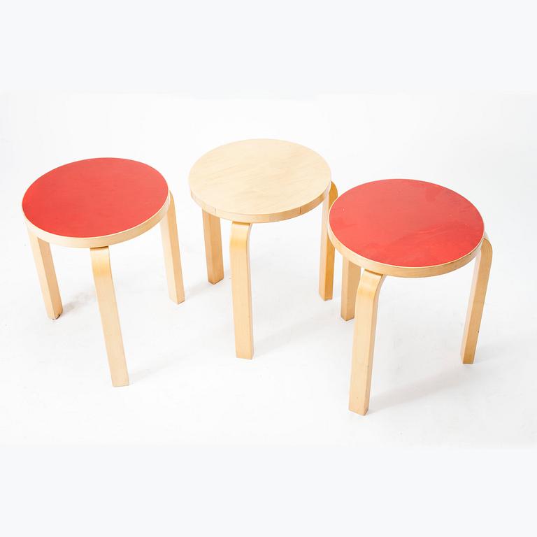 PALLAR, 2+1 st, modell 60, Alvar Aalto, Artek.