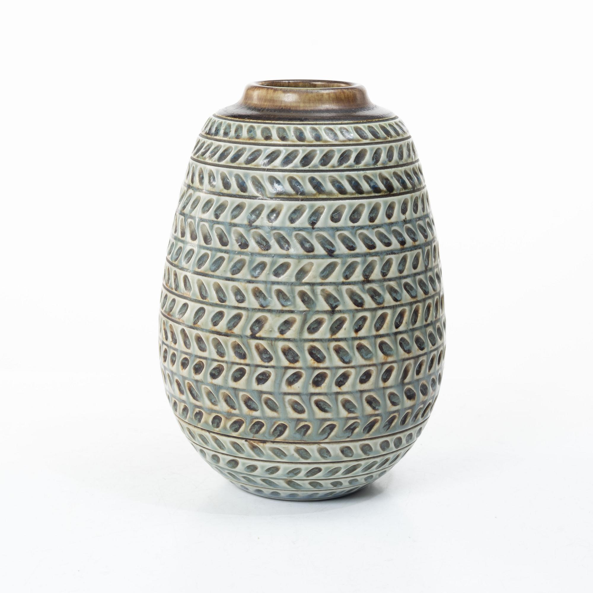 Gertrud Lönegren, a stoneware vase, Rörstrand.