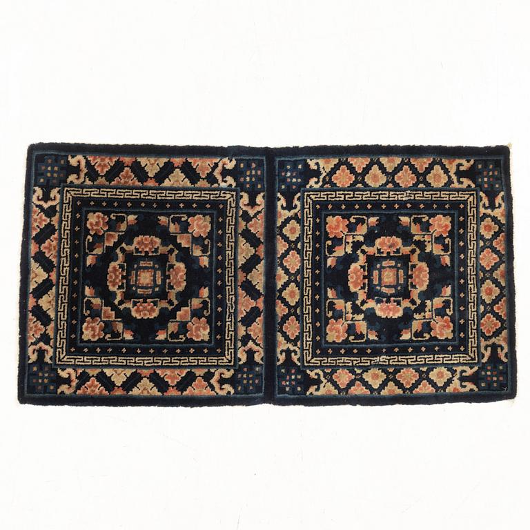 Rug, China, semi-antique/antique, approx. 106 x 57 cm.