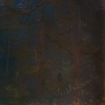 Gunnar G:son Wennerberg, Fjord landscape.