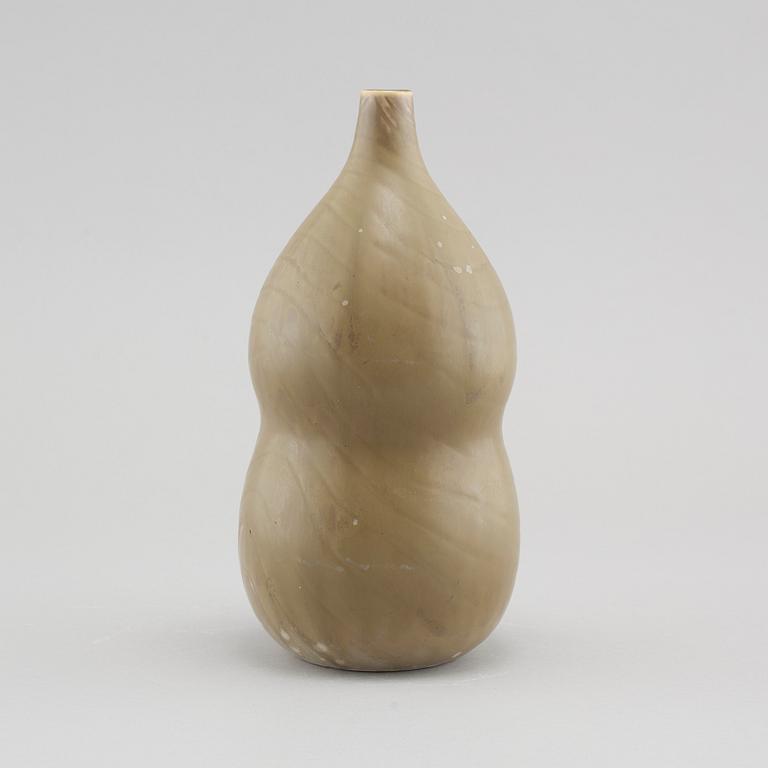 a stoneware vase for Rörstrand, signed CHS.