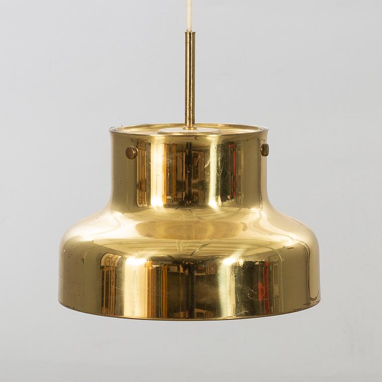 AN BRASS CEILING LAMP "BUMLINGEN" BY ANDERS PEHRSON FOR ATELJÉ LYKTAN.