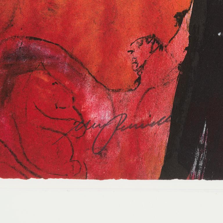MIKAEL PERSBRANDT, a colour lithograph, signed.