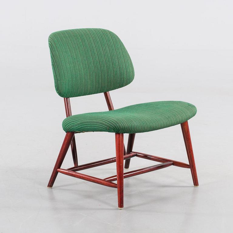 ALF SVENSSON, fåtölj, "TeVe", Studio, Ljungs Industrier, Bra Bohag, 1950/60-tal.
