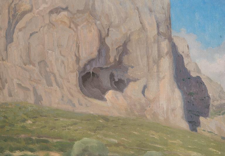 Werner von Hausen, Monte Solaro in Capri.