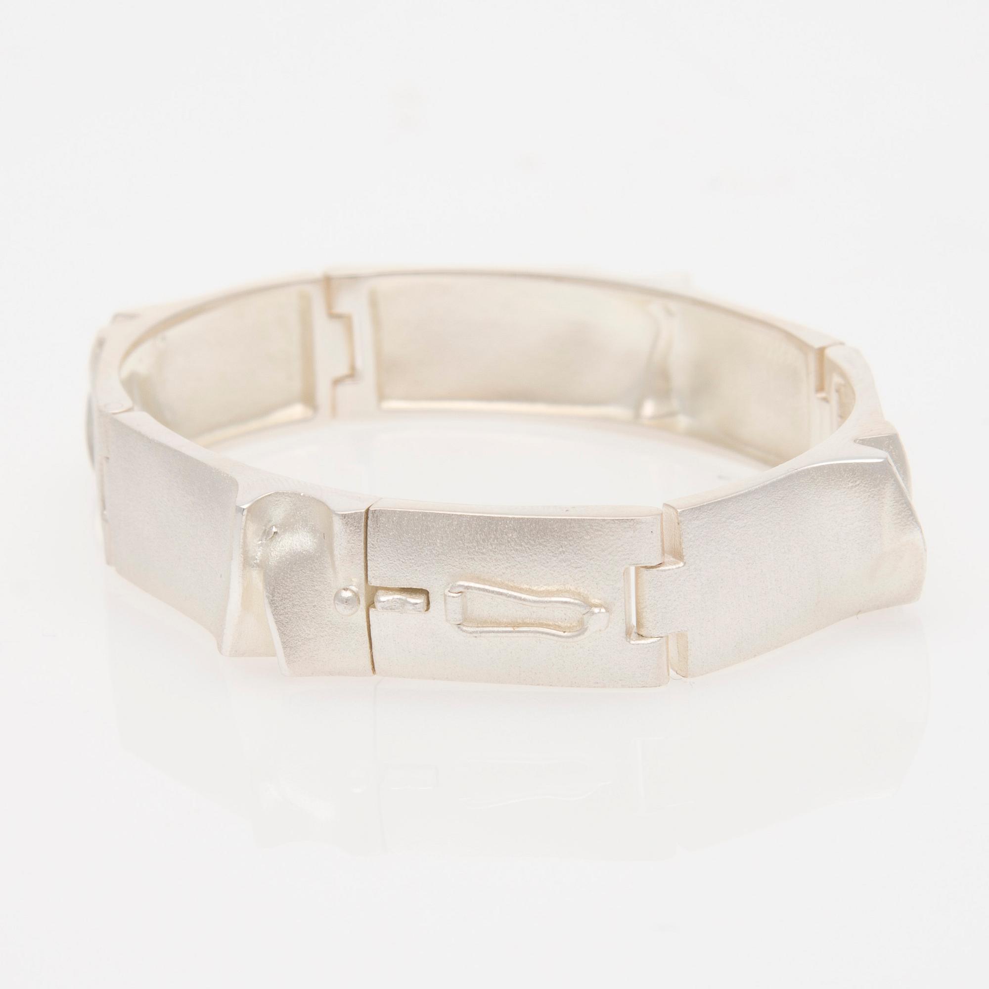 ARMBAND, "Ceres" sterlingsilver, Björn Weckström Lapponia 2006.