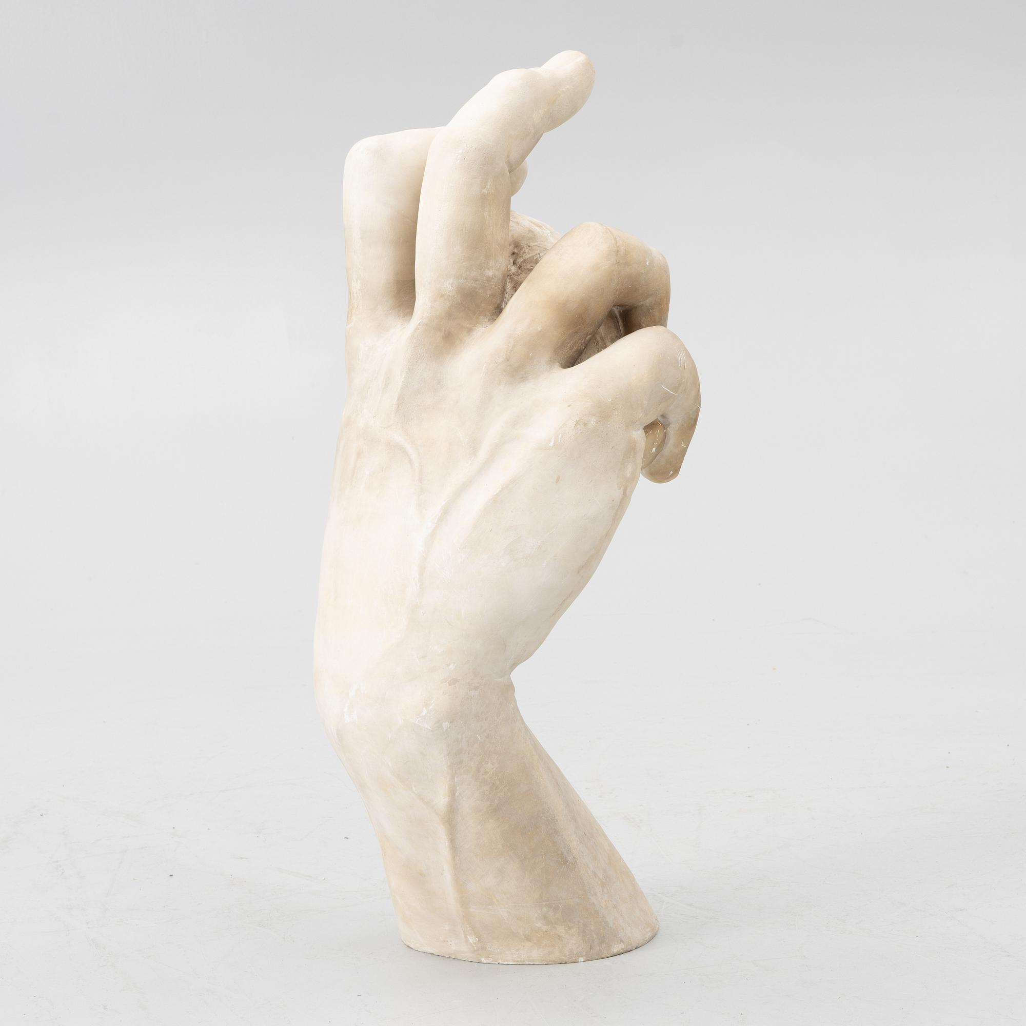 Unknown artist, Hand. 20th century.