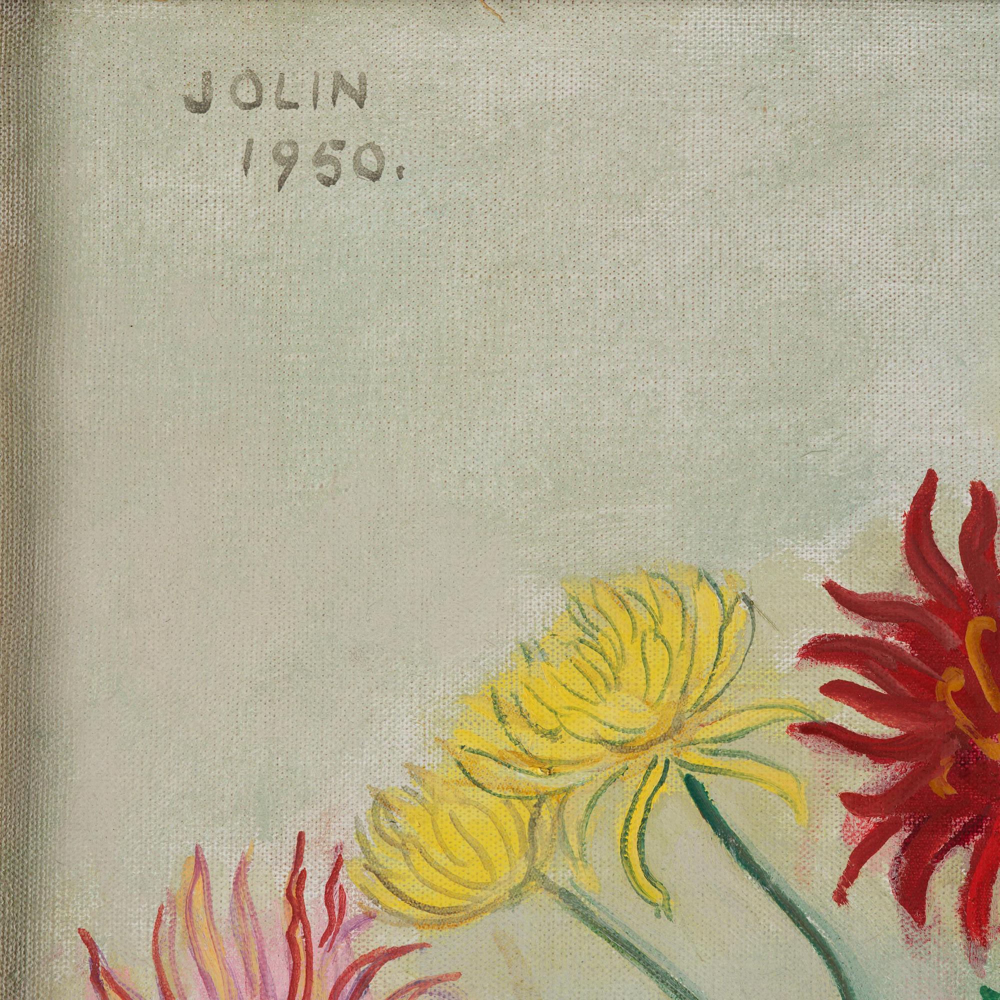 Einar Jolin, Translation: "Flower Still Life".