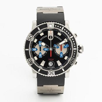 Ulysse Nardin, Marine Diver, Chronograph, wristwatch, 42.7 mm.