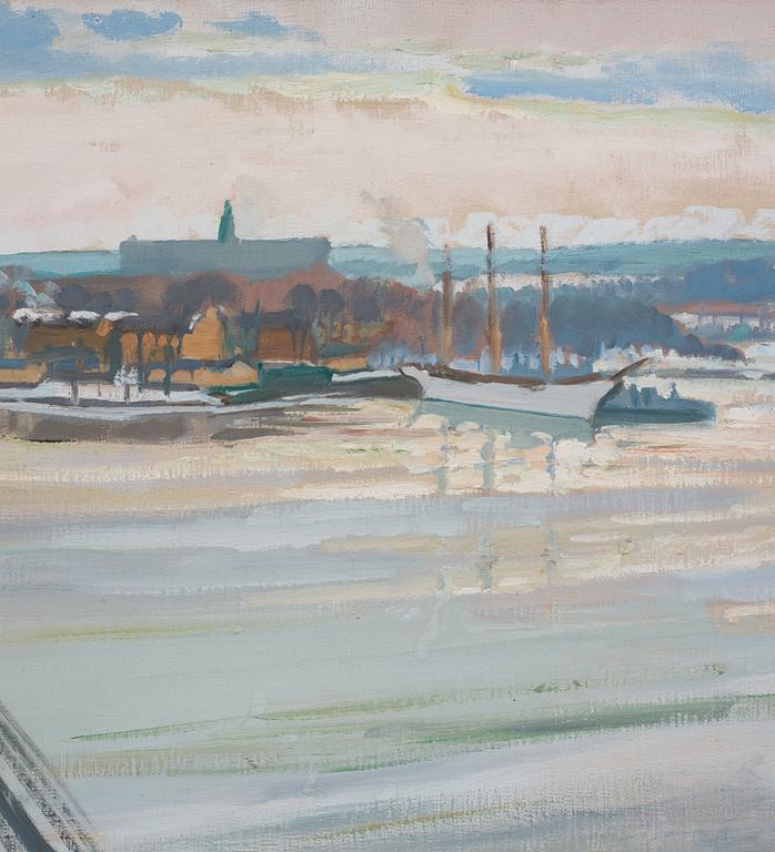 AXEL NILSSON, olja på duk, signerad och daterad -41.