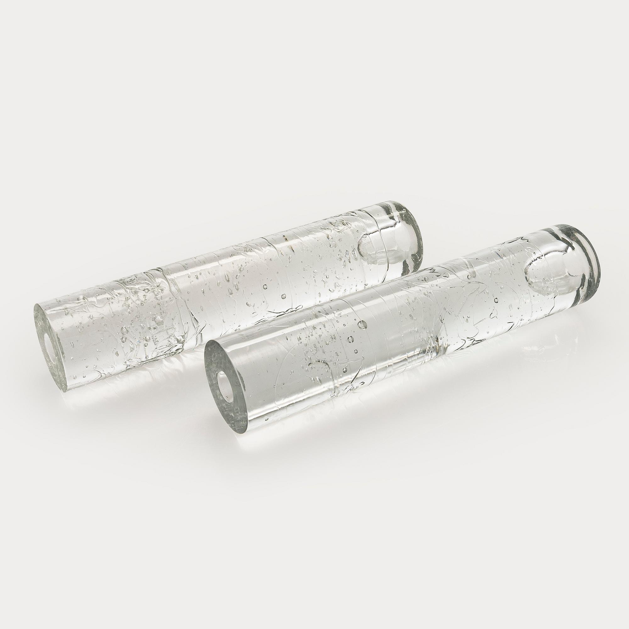 Timo Sarpaneva, kynttilänjalkapari, "Arkipelago"-sarja, Iittala.