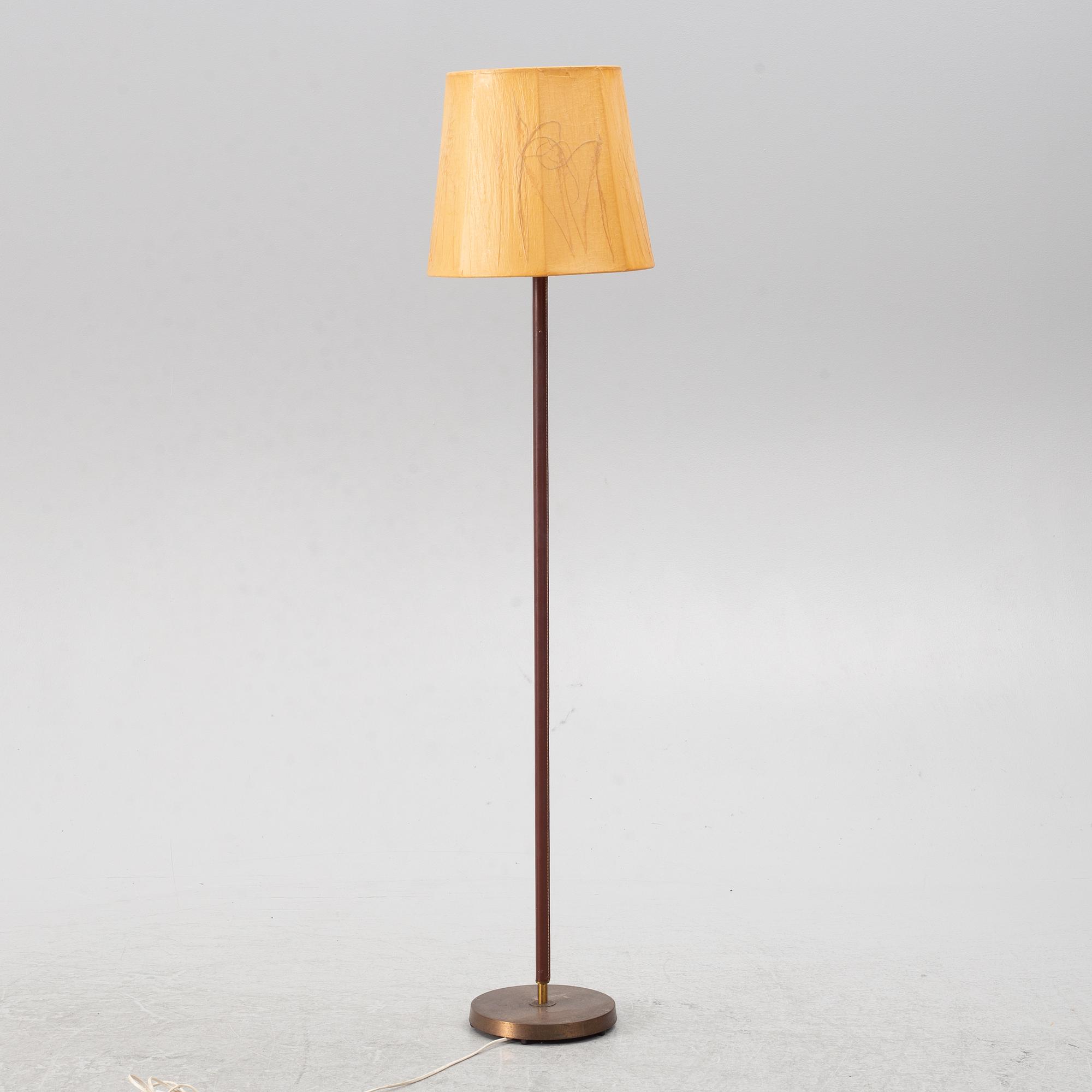 Floor lamp, Falkenbergs belysning, second half of the 20th century.