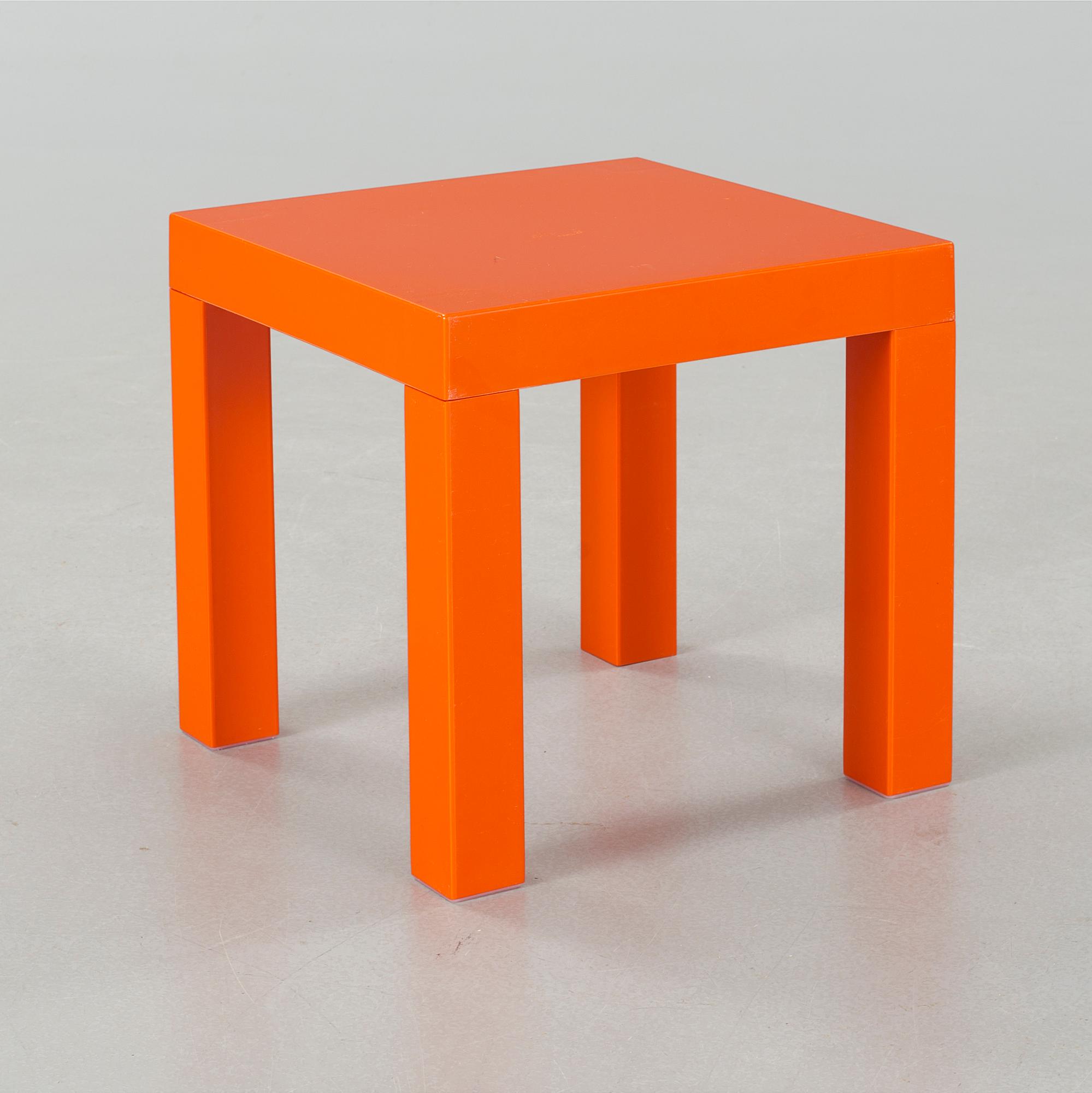 A 1970s sofa table by Min in Tranås.