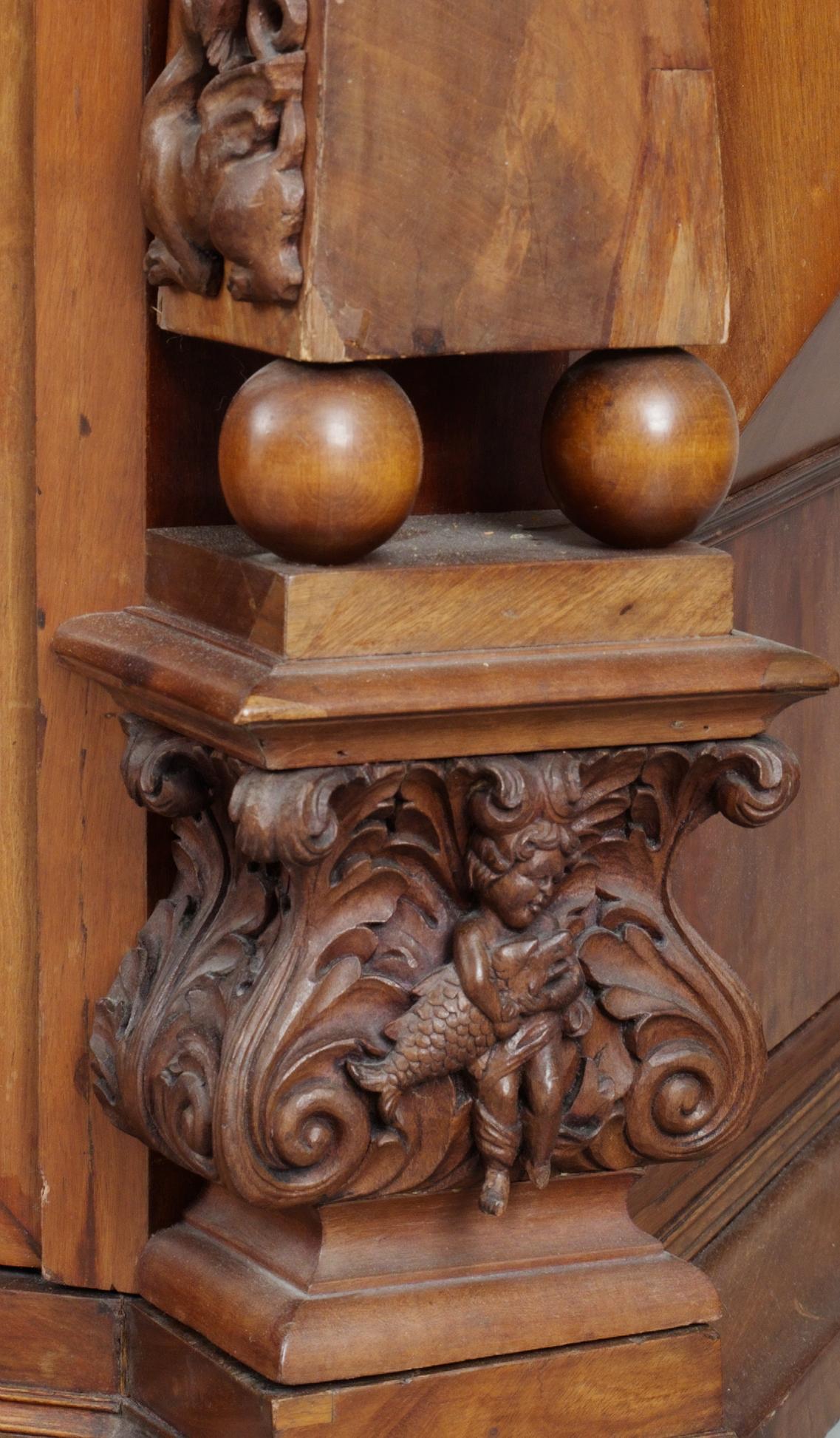 A Baroque-style cupboard.