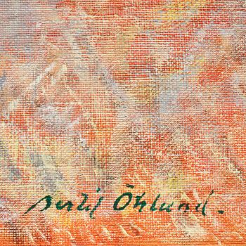 BERTIL ÖHLUND, olja på duk, sign och dat 1974.