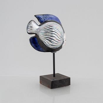 Lisa Larson, figurin, stengods, ur serien "Ocean", K-Studion, Gustavsberg.