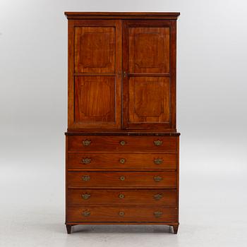 A 19th century cabinet.