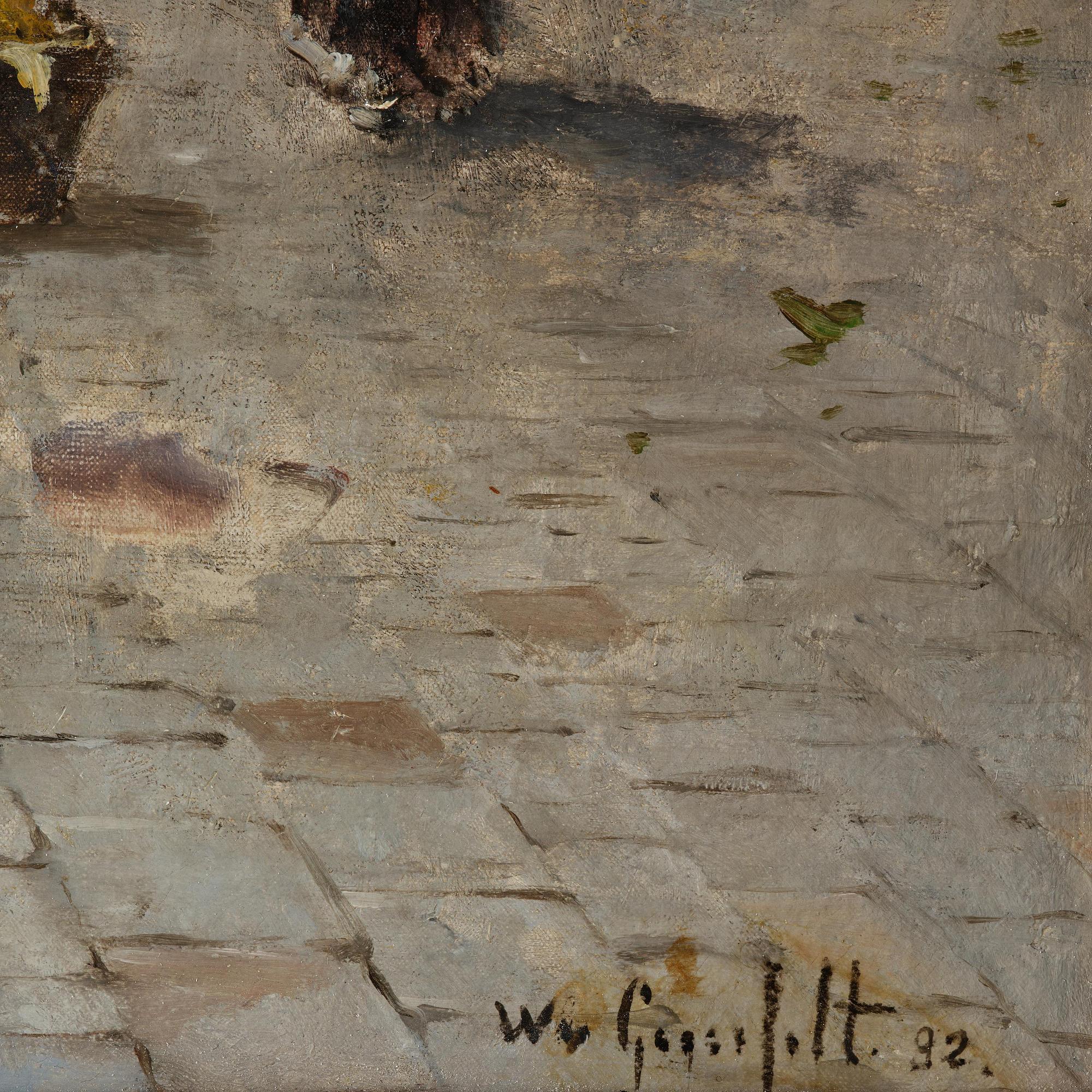 Wilhelm von Gegerfelt, "Månsken, motiv från Venedig" ("Moonlight, motif from Venice").