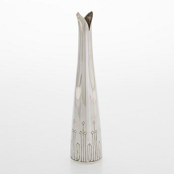 Anna-Greta Eker, Vase, silver, Auran Kultaseppä, Turku 1967.