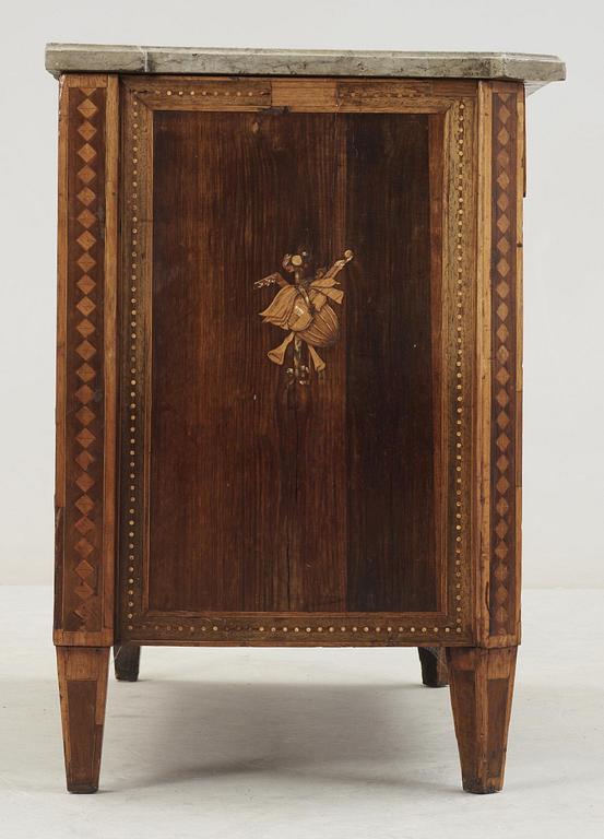 A Gustavian commode by N. P. Stenström, not signed.