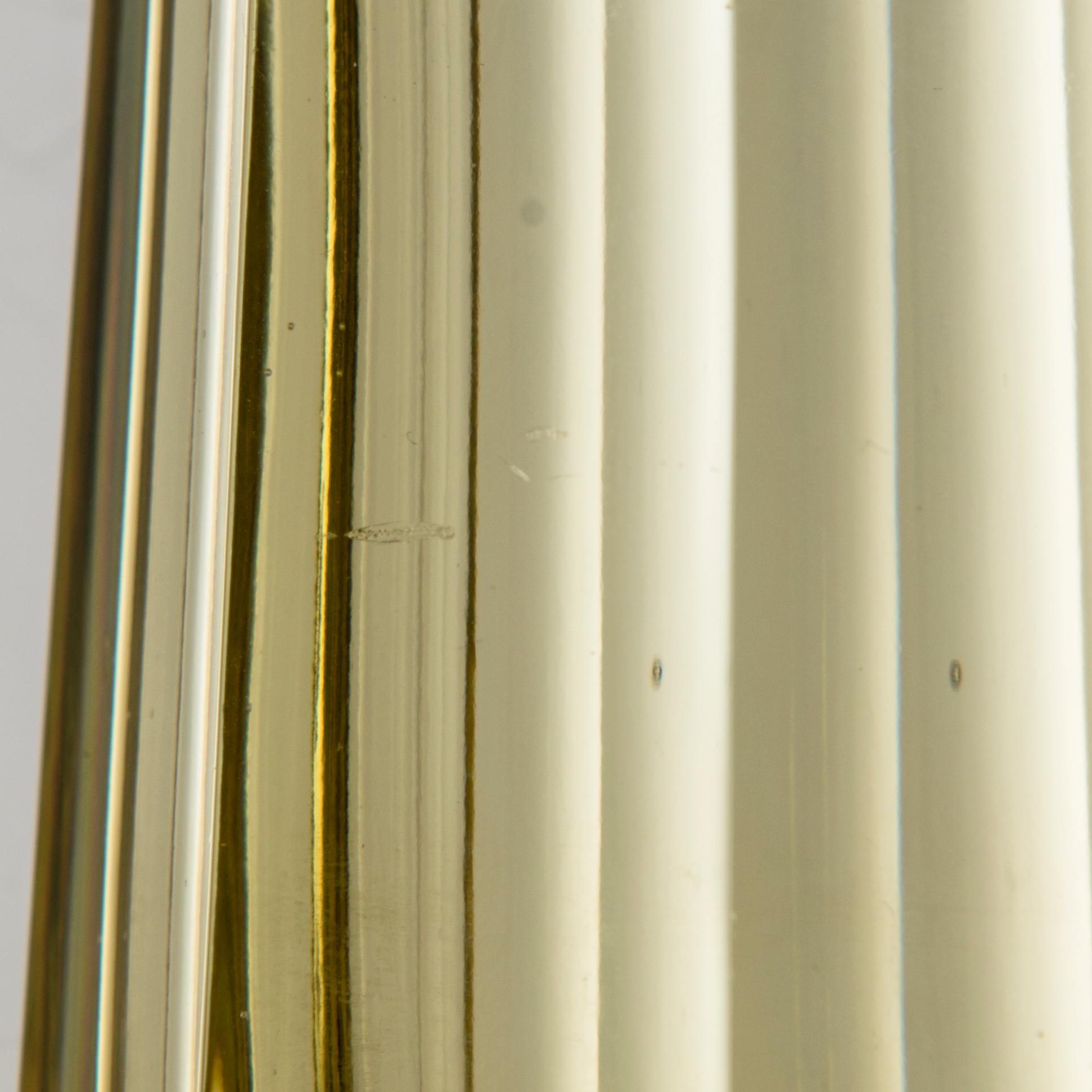 AIMO OKKOLIN, A "Lighthouse" vase signed Aimo Okkolin Riihimäen Lasi Oy.