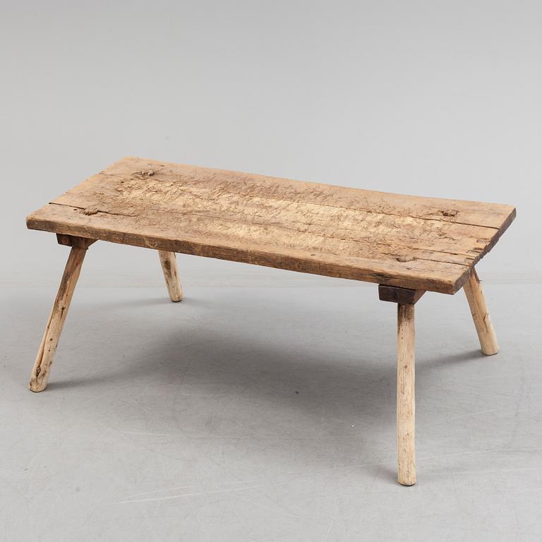 A 19th century bench / table.