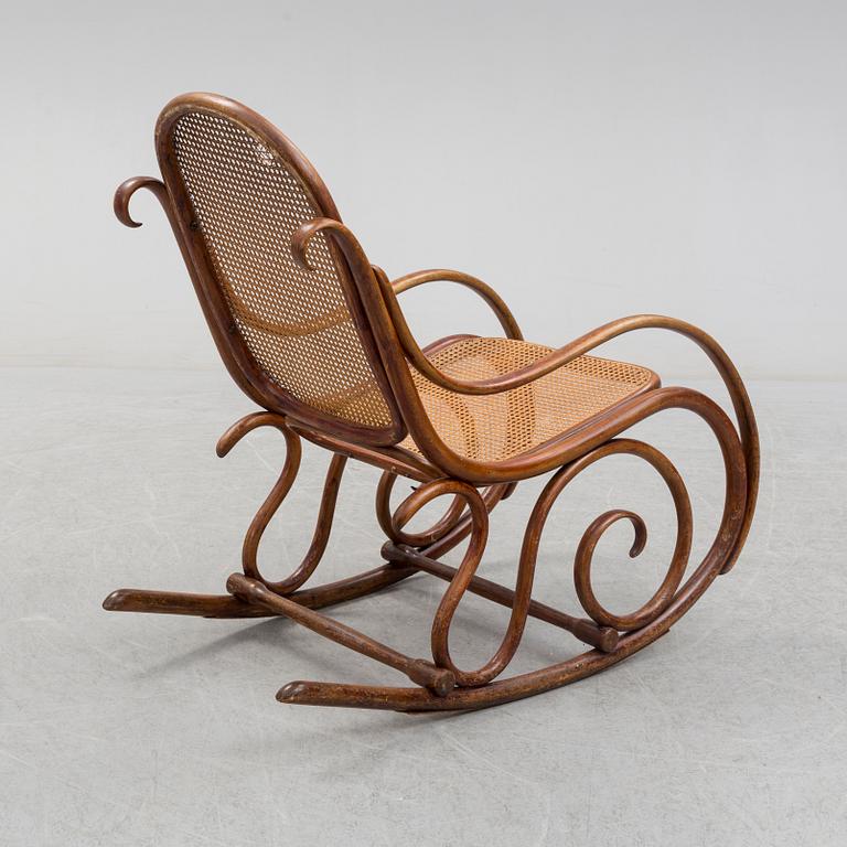 A first half of the 20th century Thonet rocking chair.