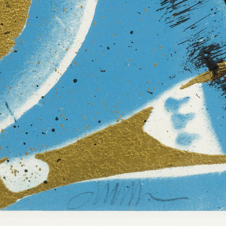 Arman, lithograph in colours, signed VI/XX HC.