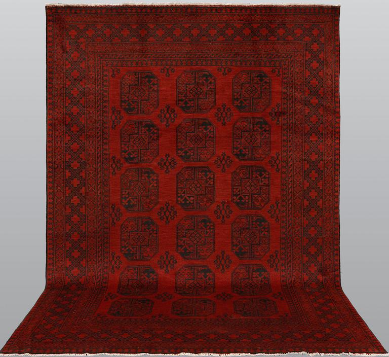 A carpet, Afghan, ca 289 x 210 cm.